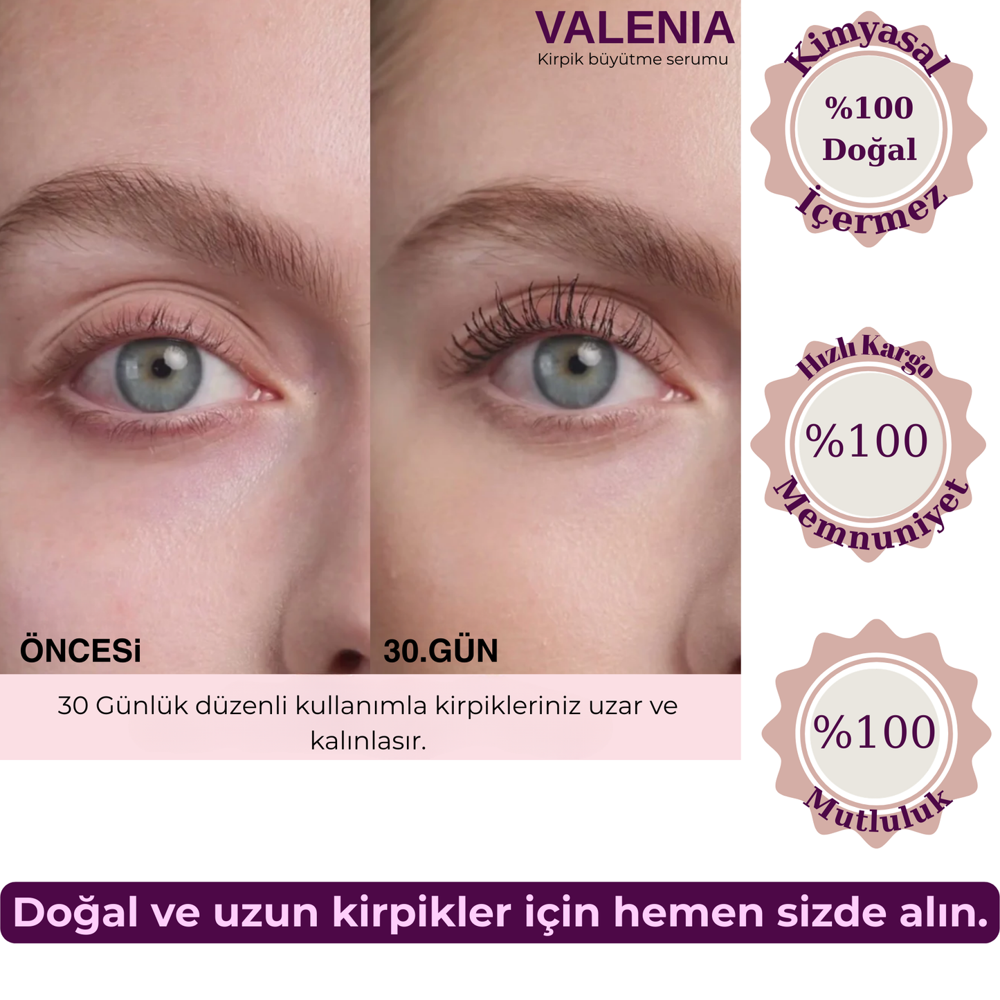 Kirpik Uzatma Serumu